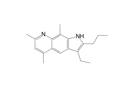 5,7,9-Trimethyl-3-ethyl-2-propyl-1H-pyrrolo[3,2-g]quinoline