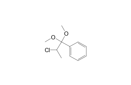 2-Chloro-1,1-dimethoxy-1-phenylpropane