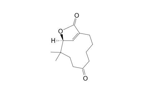 (11S)-10,10-Dimethyl-7-oxocycloundecen-2,11-carbolactone