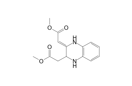 2-Quinoxalineacetic acid, 1,2,3,4-tetrahydro-3-(2-methoxy-2-oxoethylidene)-, methyl ester, (Z)-