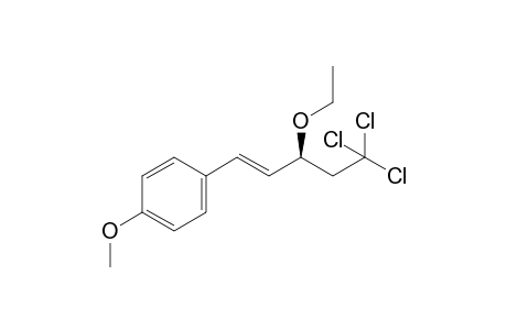 1-methoxy-4-[(E,3S)-5,5,5-trichloro-3-ethoxy-pent-1-enyl]benzene