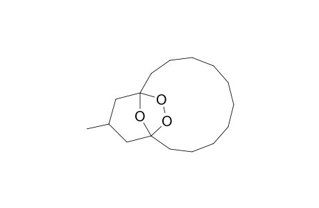 16,17,18-Trioxatricyclo[10.3.2.1(1,12)]octadecane, 14-methyl-