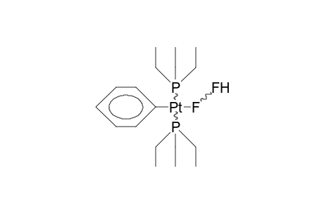 trans-Bifluorido-phenyl-bis(triethyl-phosphine) platinum(ii)