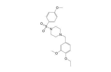 piperazine, 1-[(4-ethoxy-3-methoxyphenyl)methyl]-4-[(4-methoxyphenyl)sulfonyl]-