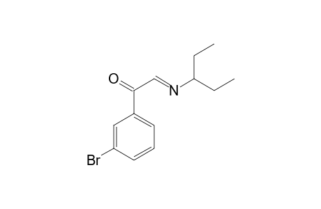2-(3-Bromophenyl)-(N-pent-3-yl)-2-oxo-ethanimine