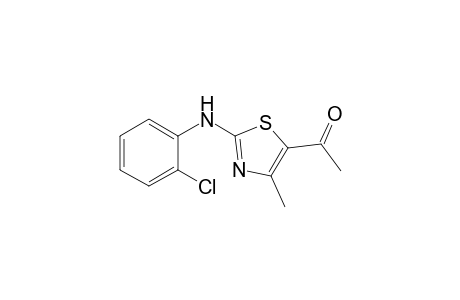 5-Acetyl-4-methyl-2-(o-chlorophenylamino)-thiazole