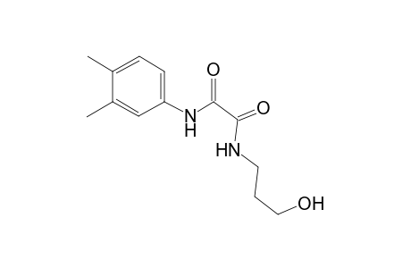 N-(3,4-Dimethyl-phenyl)-N'-(3-hydroxy-propyl)-oxalamide