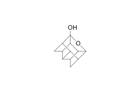 endo-9-Hydroxy-pentacyclo(6.2.1.1/3,6/.0/2,7/.0/4,10/)dodecan-5-one inner hemiacetal