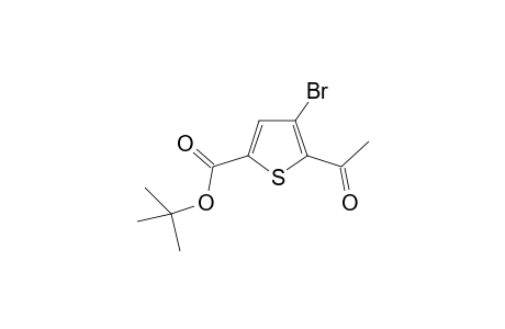 tert-Butyl 5-Acetyl-4-bromo-2-fthiophenecarboxylate