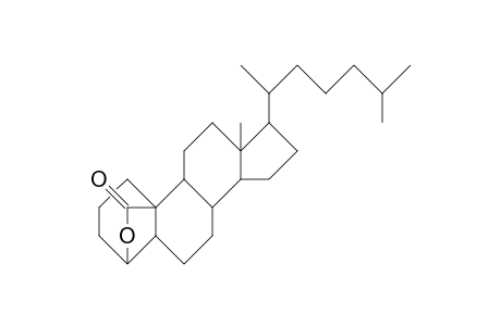 4,19-Epoxy-cholestan-19-one