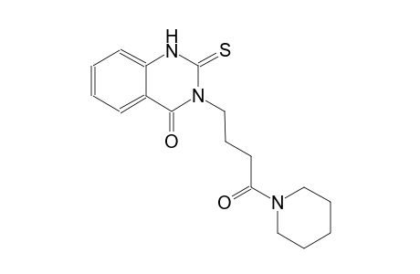 4(1H)-quinazolinone, 2,3-dihydro-3-[4-oxo-4-(1-piperidinyl)butyl]-2-thioxo-