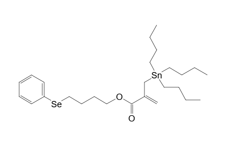 4-Phenylselenobutyl 2-(Tri-n-butylstannylmethyl)propenoate