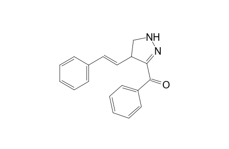 phenyl-[4-[(E)-2-phenylethenyl]-4,5-dihydro-1H-pyrazol-3-yl]methanone