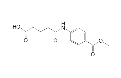 5-[4-(methoxycarbonyl)anilino]-5-oxopentanoic acid