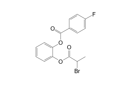 1,2-Benzendiol, o-(2-bromopropionyl)-o'-(4-fluorobenzoyl)-