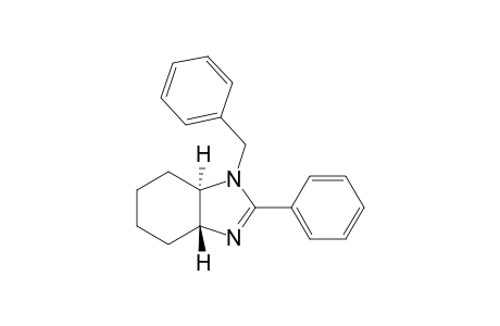 (3aR,7aR)-1-Benzyl-2-phenyl-3a,4,5,6,7,7a-hexahydro-1H-benzo[d]imidazole