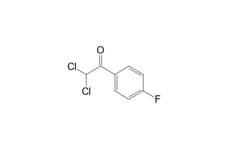 2,2-bis(chloranyl)-1-(4-fluorophenyl)ethanone