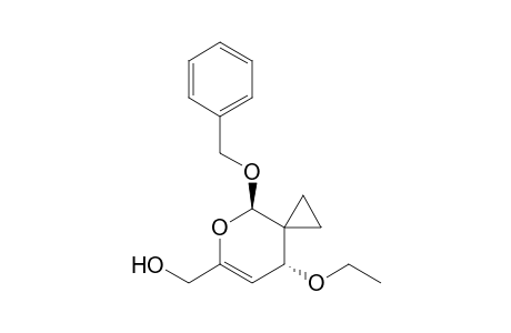 (trans)-[4-(Benzyloxy)-8-ethoxy-5-oxaspiro[2.5]oct-6-en-6-yl]methanol