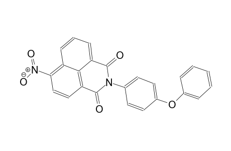 1H-benz[de]isoquinoline-1,3(2H)-dione, 6-nitro-2-(4-phenoxyphenyl)-