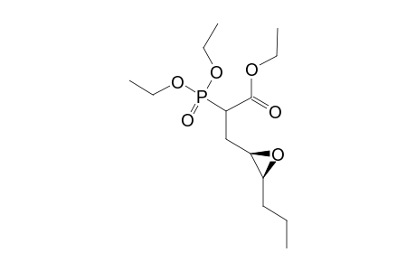 ETHYL-(4R*,5R*)-4,5-EPOXY-2-DIETHOXYPHOSPHORYLOCTANOATE;MAJOR-DIASTEREOISOMER