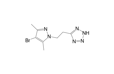 5-[2-(4-bromo-3,5-dimethyl-1H-pyrazol-1-yl)ethyl]-2H-tetraazole