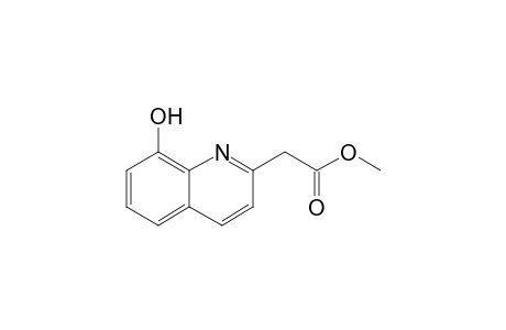 2-(8-hydroxy-2-quinolinyl)acetic acid methyl ester