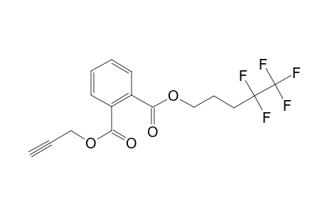 1-(4,4,5,5,5-Pentafluoropentyl) 2-(2-propynyl) phthalate