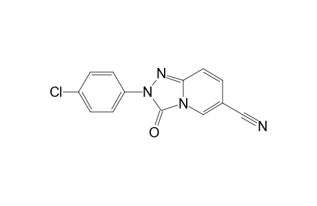 2-p-Chlorophenyl-6-cyano-[1,2,4]triazolo[4,3-a]pyridin-3-one