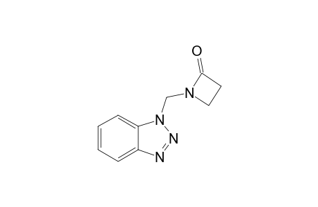 1-(benzotriazol-1-ylmethyl)azetidin-2-one