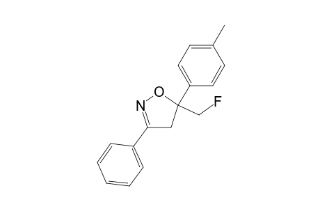 5-(Fluoromethyl)-3-phenyl-5-(p-tolyl)-4,5-dihydroisoxazole