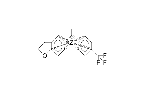 1-(4-Trifluoro-phenyl)-1-(3',4'-ethylenoxy-phenyl)-1-ethyl cation
