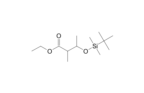 Ethyl 3-([tert-butyl(dimethyl)silyl]oxy)-2-methylbutanoate