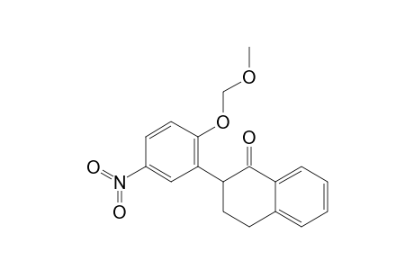 2-[2-(Methoxymethoxy)-5-nitrophenyl]-1-tetralone