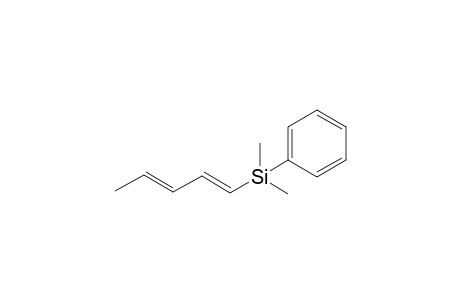 Dimethyl((1E,3E)-penta-1,3-dien-1-yl)(phenyl)silane