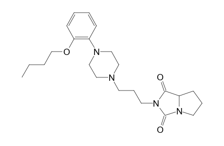 2-[3-[4-(ORTHO-BUTOXYPHENYL)-PIPERAZIN-1-YL]-PROPYL]-1,3-DIOXOPERHYDROPYRROLO-[1,2-C]-IMIDAZOLE