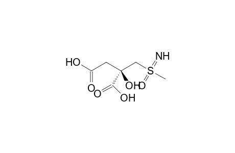 (2R)-2-hydroxy-2-[(methylsulfonimidoyl)methyl]butanedioic acid