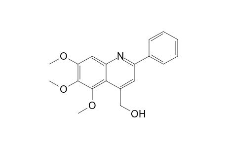 (5,6,7-Trimethoxy-2-phenylquinolin-4-yl)methanol