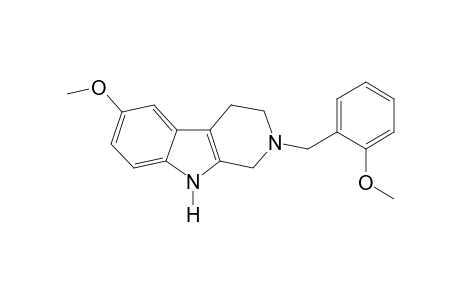 N2-(2-Methoxybenzyl)-5-methoxytryptamine-A (CH2O,-H2O)