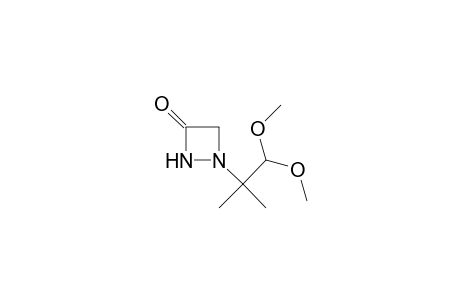 1-(1,1-Dimethoxy-2-methyl-2-propyl)-1,2-diazetidin-3-one