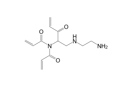 N-acryloyl-N-[1-[(2-aminoethylamino)methyl]-2-keto-but-3-enyl]acrylamide