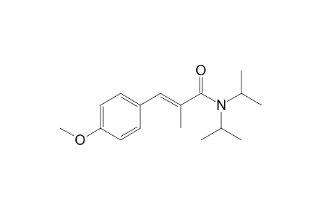 (E)-N,N-Diisopropyl-3-(4-methoxyphenyl)-2-methylpropenamide