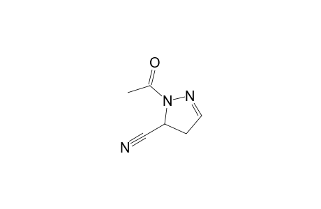 2-Acetyl-3,4-dihydro-2H-pyrazole-3-carbonitrile