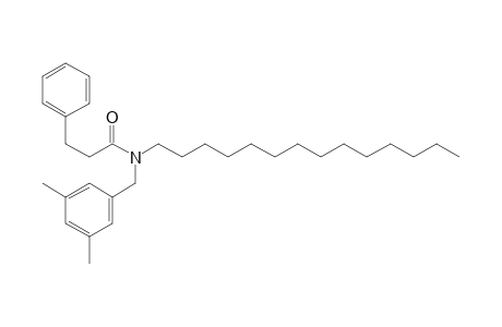 Propionamide, 3-phenyl-N-(3,5-dimethylbenzyl)-N-tetradecyl-