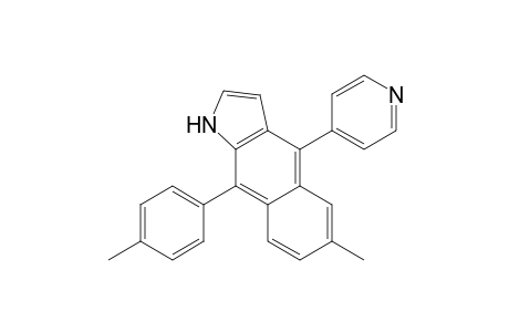 4-(4-Pyridyl)-9-(4-methylphenyl)-6-methylbenz[f]indole