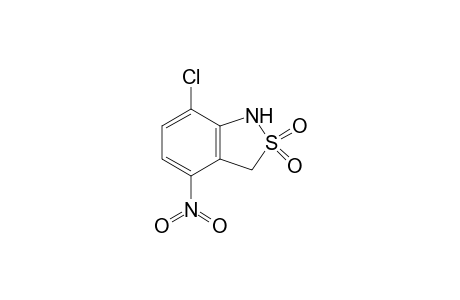 4-Nitro-7-chloro-2,1-benzisothiazoline 2,2-dioxide
