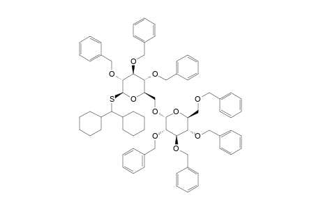 DICYCLOHEXYLMETHYL_2,3,4-TRI-O-BENZYL-6-O-(2,3,4,6-TETRA-O-BENZYL-ALPHA-D-GLUCOPYRANOSYL)-1-THIO-BETA-D-GLUCOPYRANOSIDE