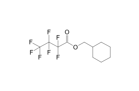 Heptafluorobutyric acid, cyclohexylmethyl ester