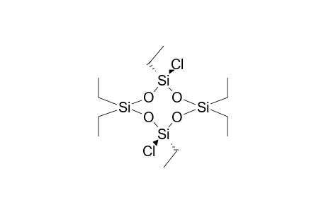 CIS-2,6-DICHLORO-2,4,4,6,8,8-HEXAETHYLCYCLOTETRASILOXANE