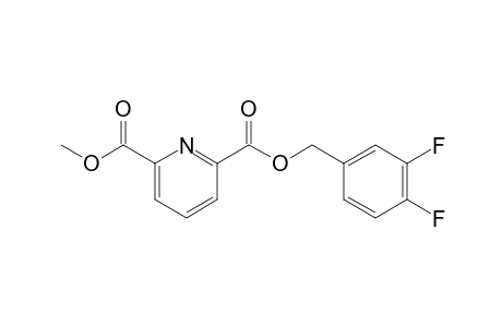 2,6-Pyridinedicarboxylic acid, 3,4-difluorobenzyl methyl ester