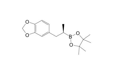 (R)-2-(1-(benzo[d][1,3]dioxol-5-yl)propan-2-yl)-4,4,5,5-tetramethyl-1,3,2-dioxaborolane